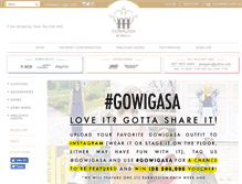 Tablet Screenshot of gowigasa.com